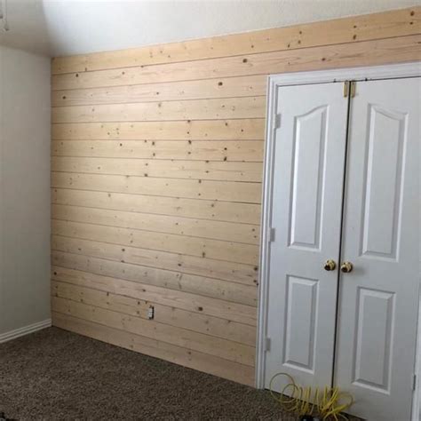 400 Sqft Shiplap No Lap Pine Wall And Ceiling Wood Boards Rustic