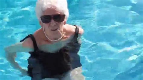 Granny Swimming Aug Youtube