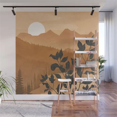 Growth Over The High Mountain Wall Mural Wall Murals Painted Mural