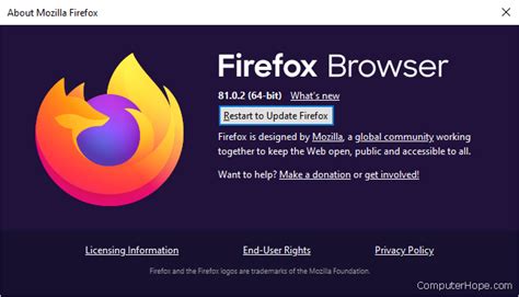 How To Update An Internet Browser