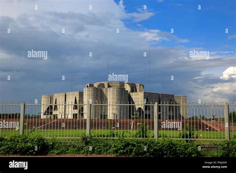 The National Assembly Building Of Bangladesh Or Jatiyo Sangsad Bhaban