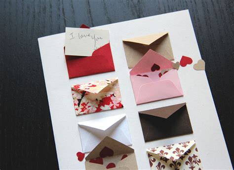 I Love You Tiny Envelopes Card With Blank Notes And Confetti Etsy