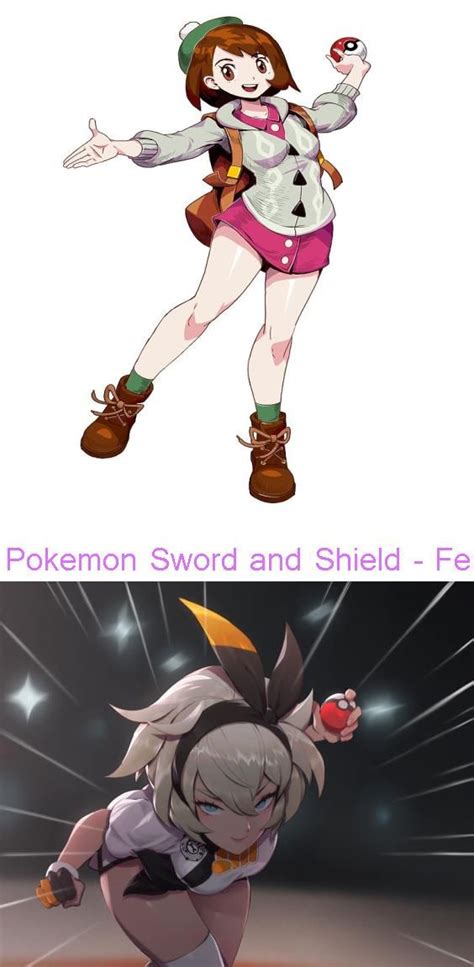 Pokemon Sword And Shield Female Trainer By Genzoman On Deviantart Z E