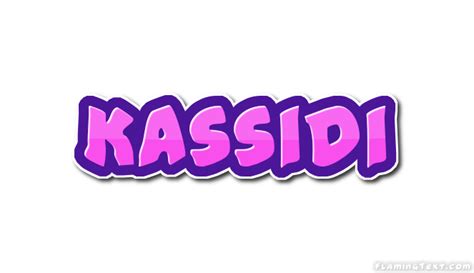 Kassidi Logo Free Name Design Tool Von Flaming Text