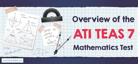 Overview Of Ati Teas 7 Mathematics Test Effortless Math We Help