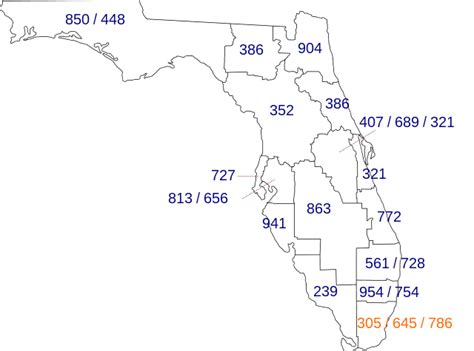 Area Codes 305 786 And 645 Wikiwand