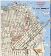 San Francisco downtown map, Free printable map highway San Francisco city