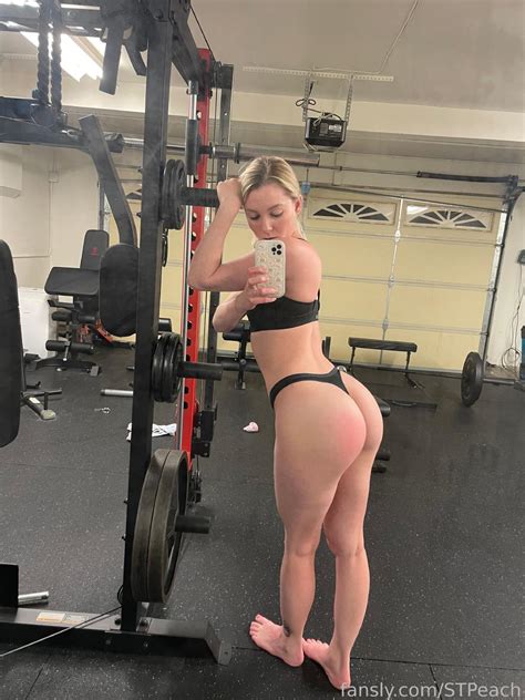 Stpeach Sexy Ass Thong Workout Fansly Set Leaked Influencers Gonewild