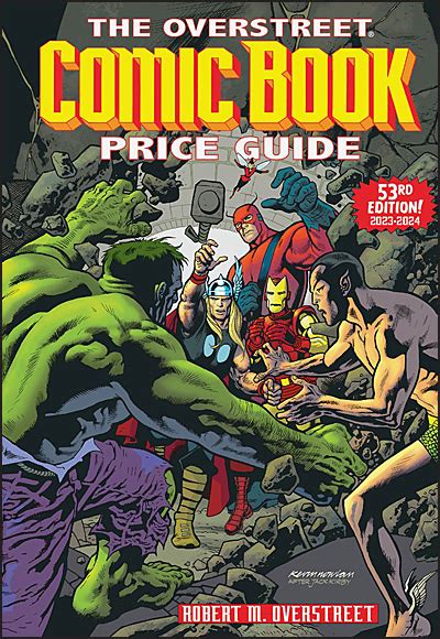 the overstreet comic book price guide 53rd edition avengers buds art books