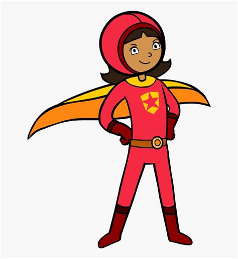 Wordgirl Word Girl Free Transparent Clipart Clipartkey