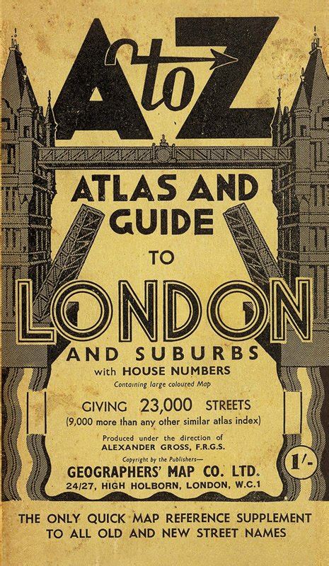 London Street Atlas Historical Edition Az