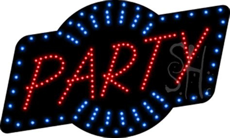 Party Animated Led Sign Party Led Signs Everything Neon