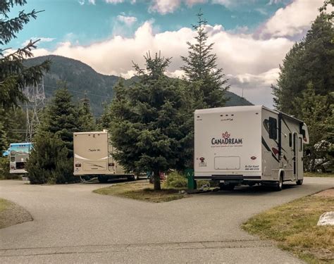 Camping Whistler Riverside Rv Park • Nomads With A Purpose