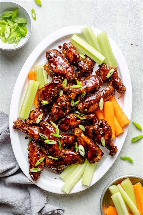 Sweet And Sticky Chicken Wings All The Healthy Things
