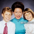 HRH The Princess Margaret with her children Viscount Linley and Lady ...