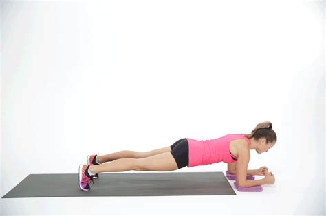 Elbow Plank With Towels Popsugar Fitness