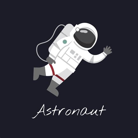 Astronaut In Space Vector Download Free Vectors Clipart Graphics