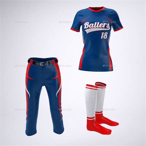 Womens Softball Jerseys And Uniform Mock Up Ad Uniform Sponsored Mock Designing