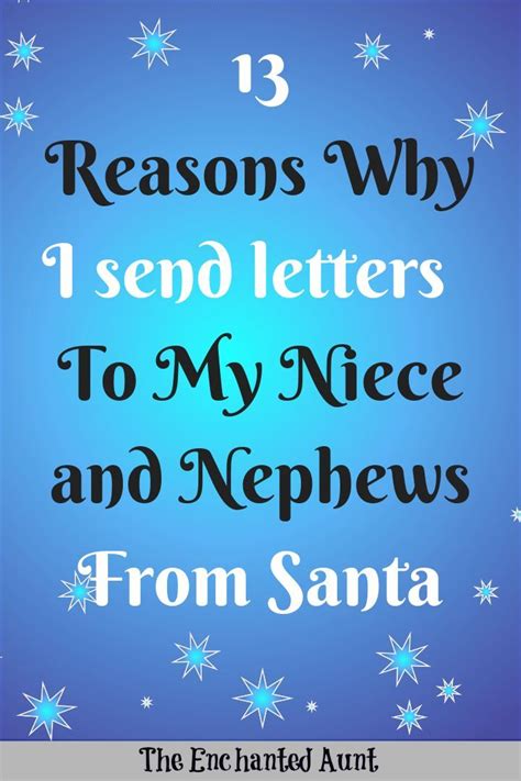 13 Reasons Why I Play Santa For My Niece And Nephews Niece And Nephew