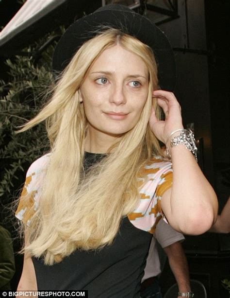 Party Girl Mischa Barton Covers Up Her Cold Sore As Late Nights In