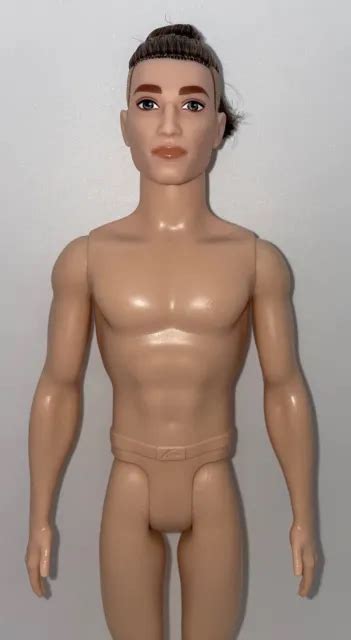 Barbie Bmr Fashionistas Body Hybrid Nude Asian Ken Doll Brunette
