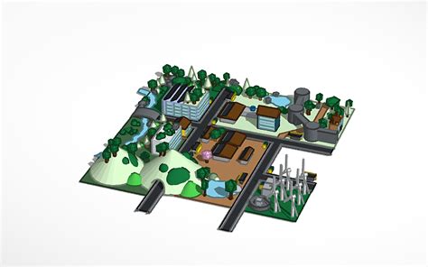 3d Design Sustainable City Tinkercad