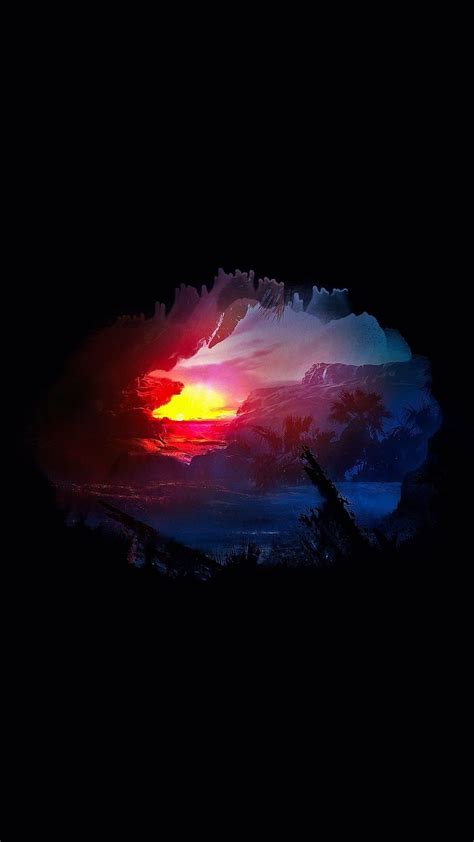 Sunset Amoled Wallpapers Wallpaper Cave