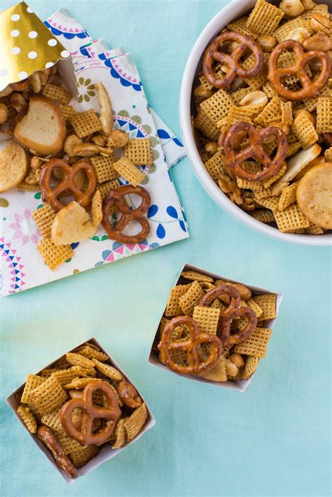 Recipe Honey Mustard Snack Mix Kitchn