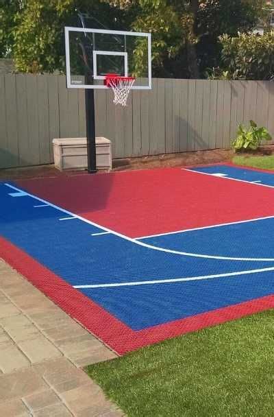 20 Affordable Small Backyard Basketball Court Ideas Sweetyhomee