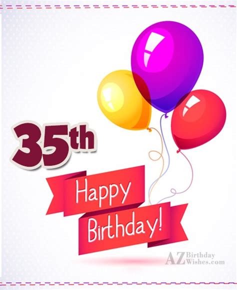 35th Happy Birthday