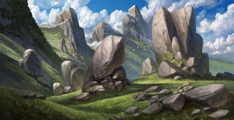 Hills And Mountains Anthony Avon On Artstation At