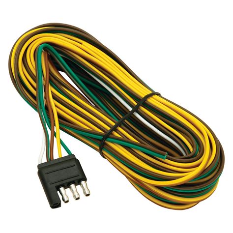 Secure the harness to body using supplied wire tie straps. Wesbar® 707261 - 4-Flat Trailer End Connector