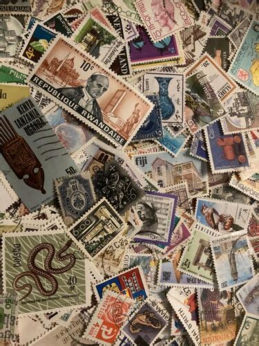 Kiloware World Off Paper 500 All Different Stamps Pack 2b2 Ebay