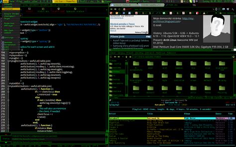 Arch Linux Awesome Wm Desktop