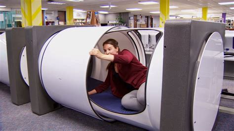 Bcit Installs New Sleep Pods In Library British Columbia Cbc News