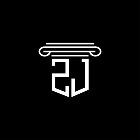 zj letter logo creative design with vector graphic 9359117 vector art at vecteezy