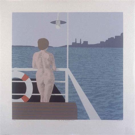 SAVAGE Roger Nude On The Dartmouth Ferry 1976 Dalhousie Art Gallery
