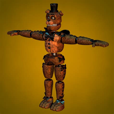 Withered Freddy Model By Me Fivenightsatfreddys