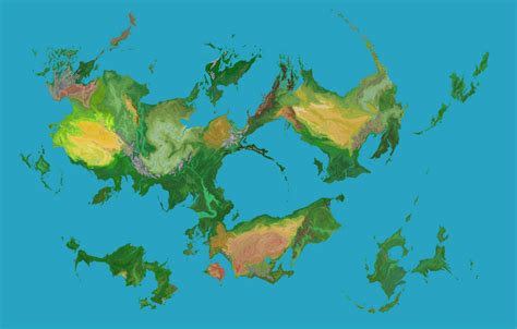 A Big Ol Ms Paint Fantasy Map Mspaint