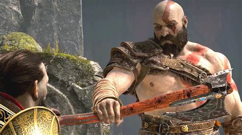 God Of War Ps4 How Kratos Got His Axe Youtube