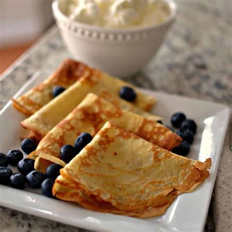 Easy Crepe Recipe Recipe Easy Crepe Recipe Recipes Crepe Recipes