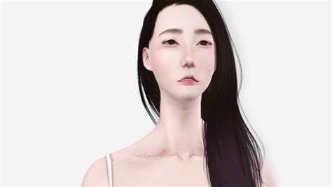 Женский скинтон Sucré Skin By Yoonhaon Скинтоны для Sims 3