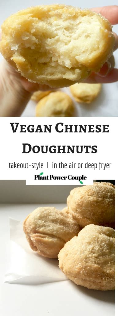 They're the best of both worlds! Vegan Chinese Doughnuts - takeout style, make 'em in the ...