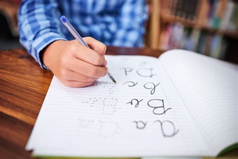 Practising His Handwriting Stock Photo Download Image Now Istock