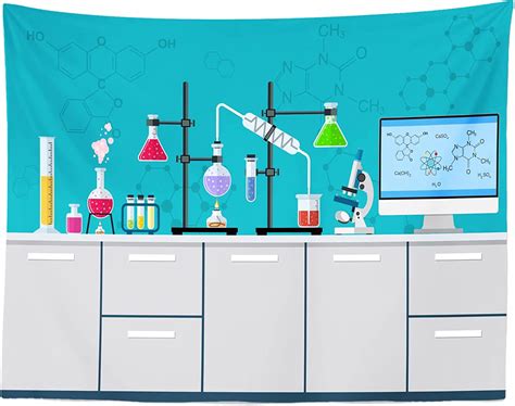 Mad Science Lab Background