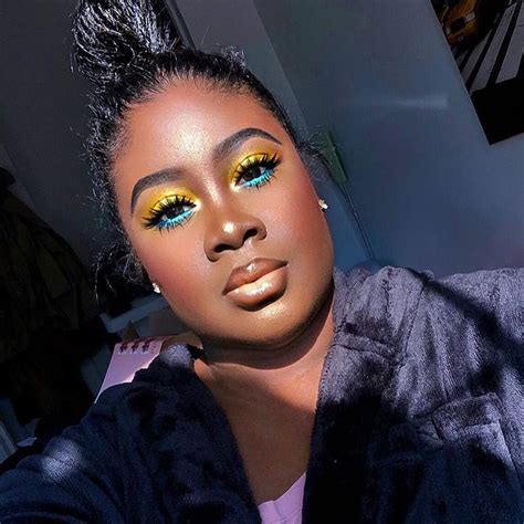 Dark Skin Make Up Inspiration On Instagram “darkskin Darkskinbeauty