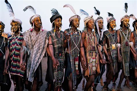 Wodaabe Mbororo People The Nomadic Fulani Sub Tribe That Cultivate