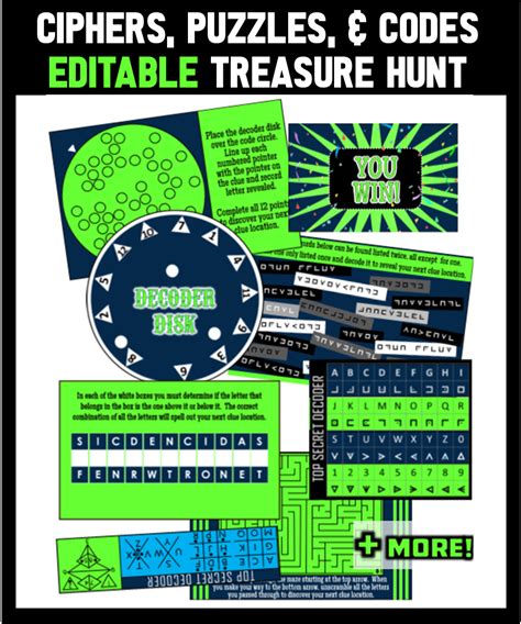 A stoplight, a car of a particular color, a dog, a bird, etc. Printable Treasure Hunt Riddles, Clues, and Games!