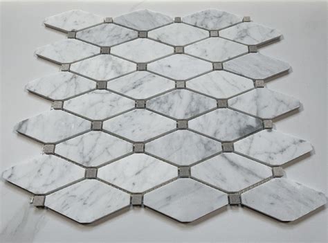 Octagon Octave Marble Mosaic Tile Stone Center Online