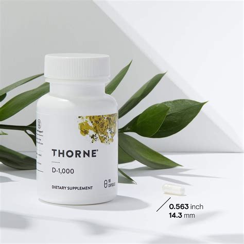 Buy Thorne Vitamin D 1000 Vitamin D3 Supplement 1000 Iu Support